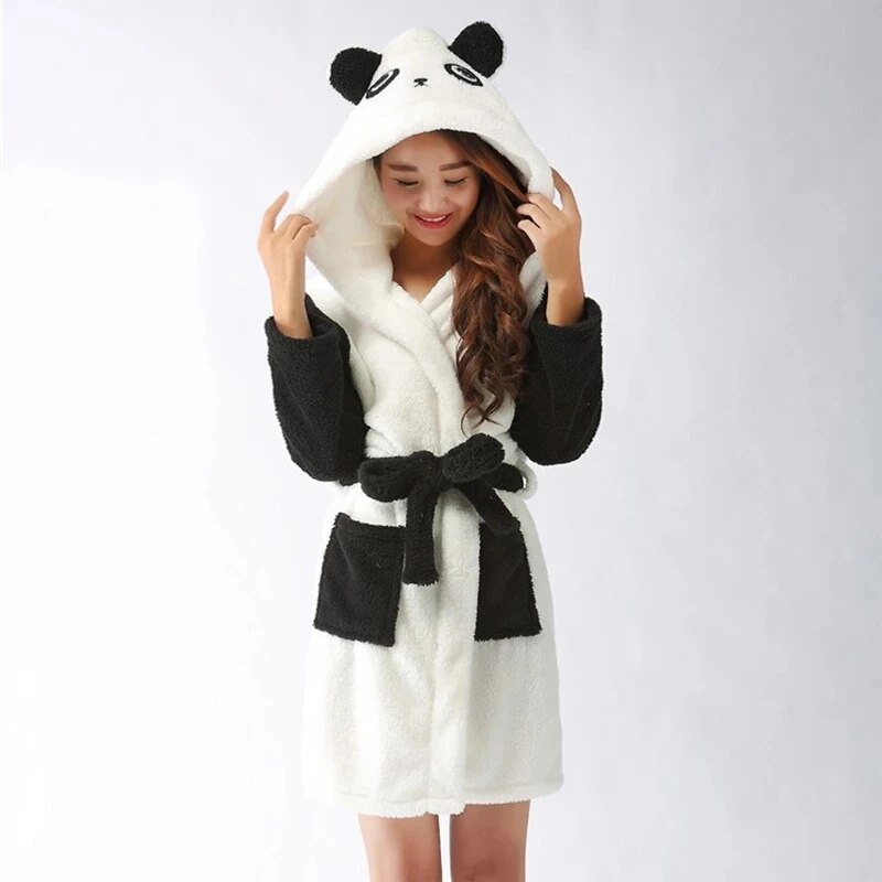 women's fleece robe